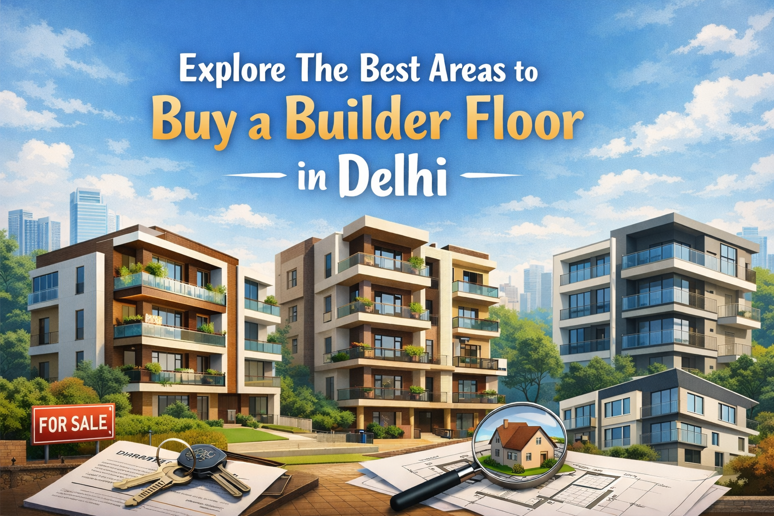 luxury builder floors in Delhi