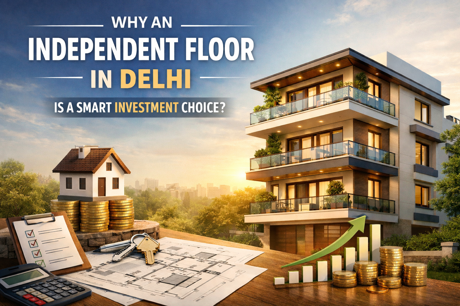 independent floor in Delhi