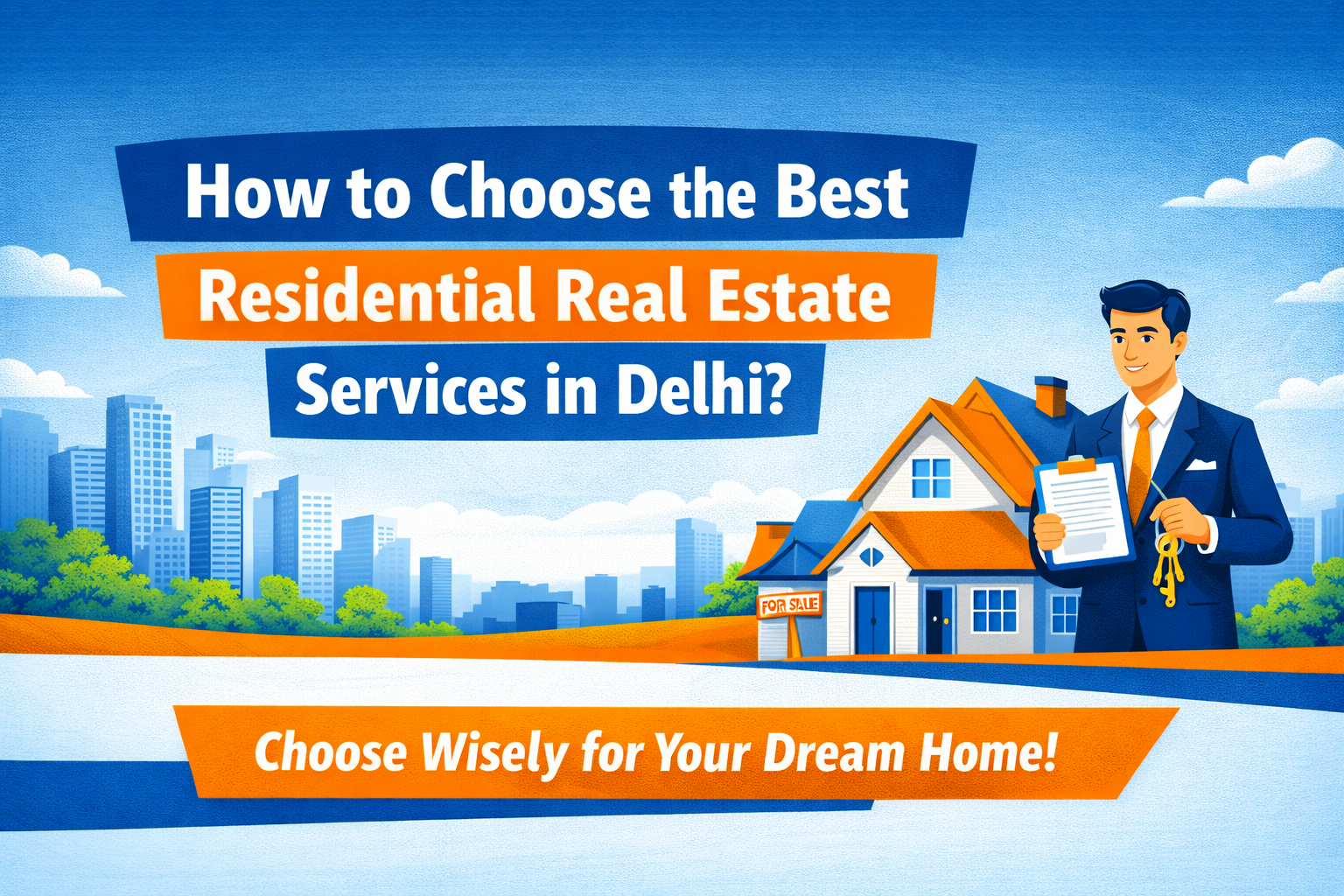 residential real estate services in Delhi