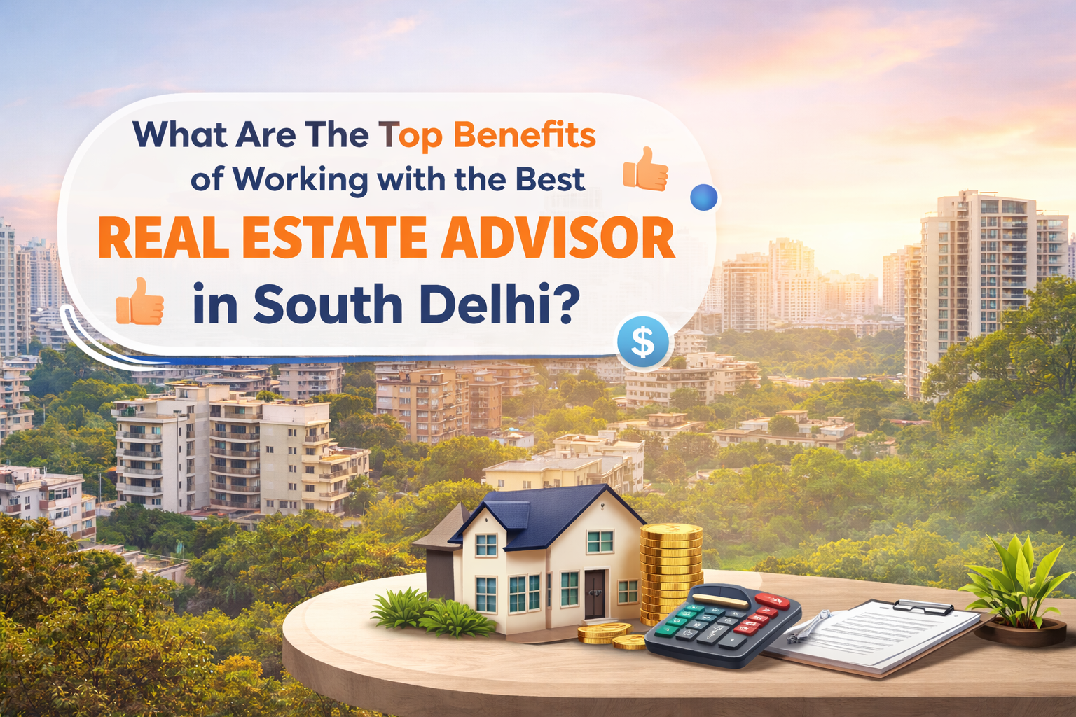 best real estate advisor in South Delhi