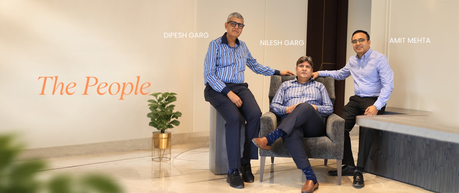 The People - Dipesh Garg, Nilesh Garg and Amit Mehta